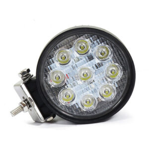 Farol de milha 27w 9 Leds Redonda com 8,5cm