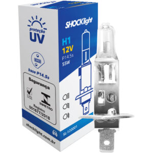Lampada Halogena Standart Shocklight H1 12V 55W