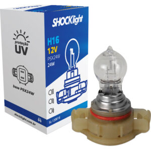 Lâmpadas Halógena Standart Shocklight  H16 12V 24W PSX24W