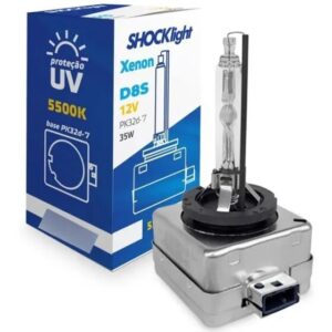 Lampada Reposição Xenon D8S 5500K 12v BMW Audi Mercedes Jeep Amarok - Modelo Original