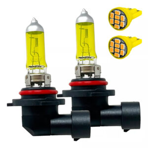 Par Lampada Gold Vision HB4 55w 3000k Amarelo Ouro