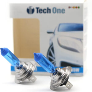 Par Super Branca H7 Tech One 12v 55w 8500k