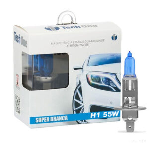 Par Super Branca H1 Tech One 55w 12v 8500k