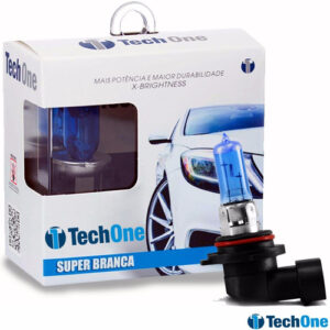 Par Super Branca Hb3 9005 Tech One 12v 60w 8500k