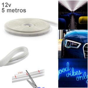 Barra Neon Flexível Com 5 Metros