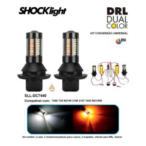 DRL SETA - Encaixe Lampada 1 Polo Shocklight