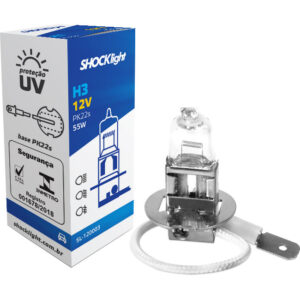 Lampada Halogena Standart Shocklight  H3 12V 55W