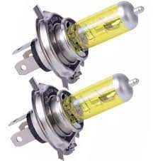 Par Lampada Gold Vision H4 55w 3000k Amarelo Ouro