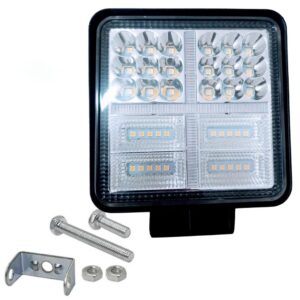Farol de milha 16.8w 39 Leds Quadrada com seta